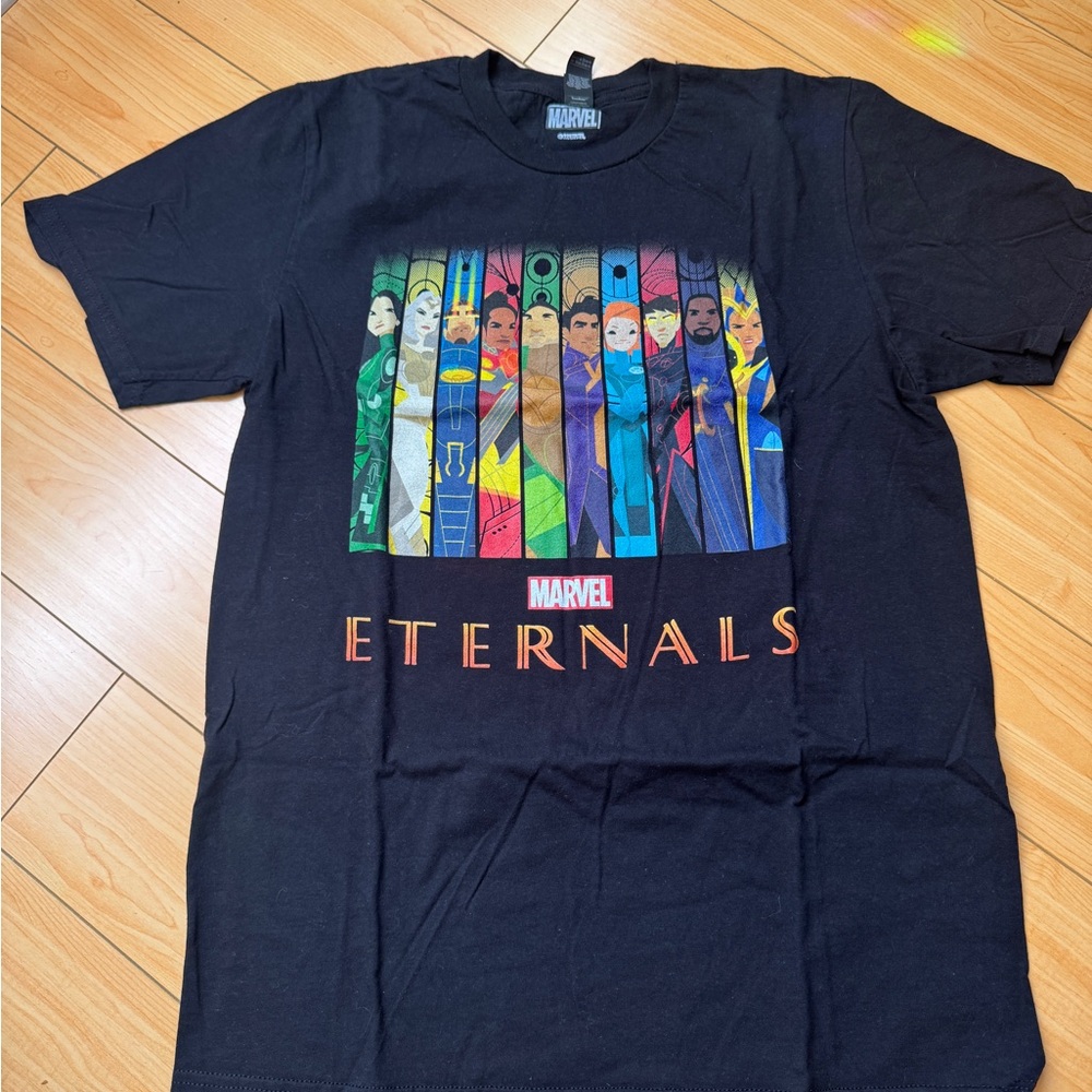 Gildan Marvel Eternals Graphic Tee - Black